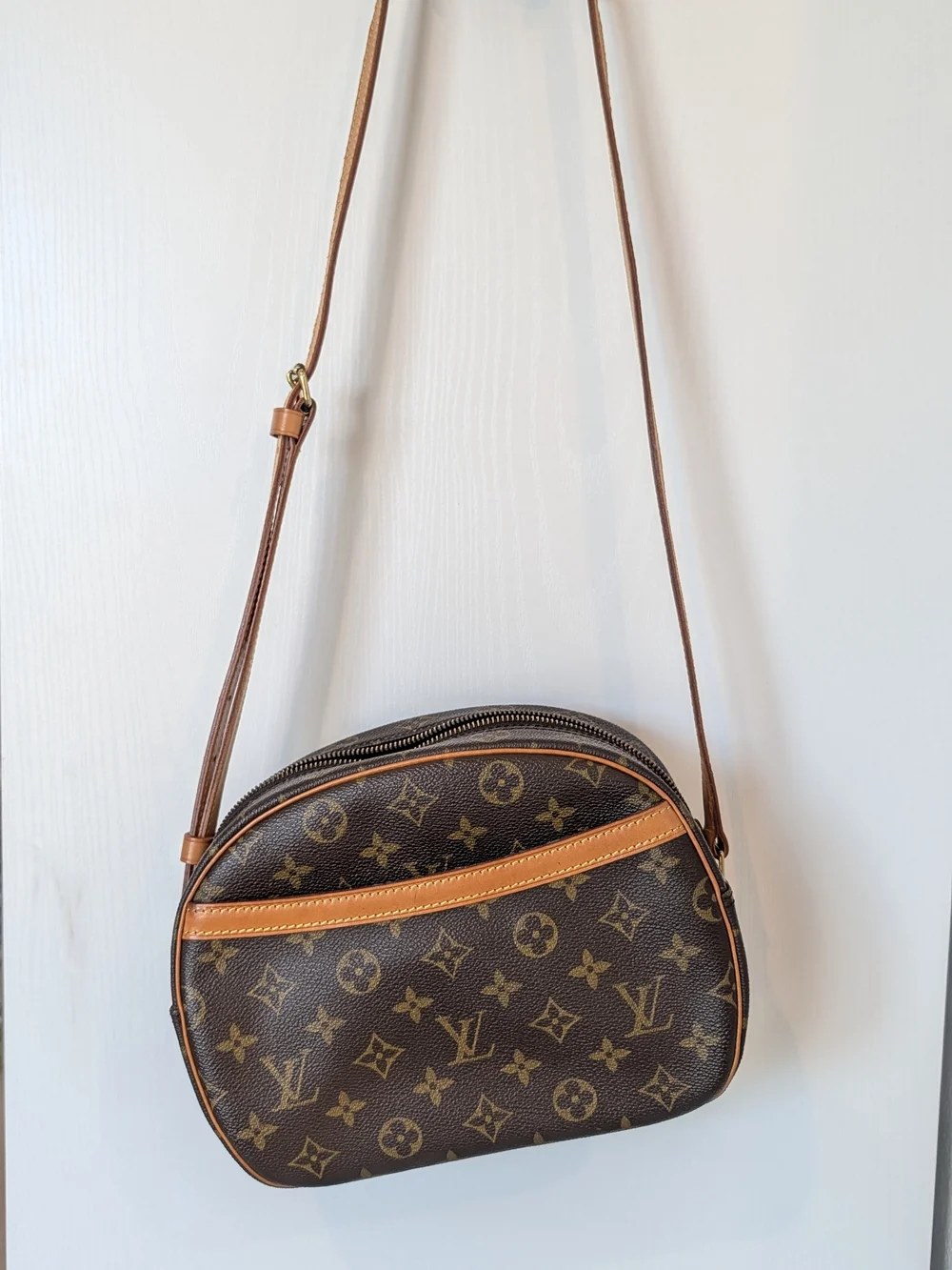 Louis Vuitton Blois Brown Monogram Crossbody Bag